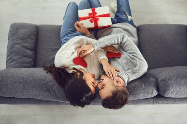 A baby eating his first meal