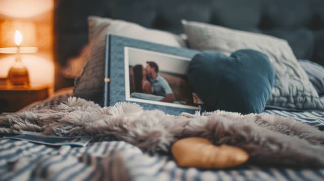 A baby eating his first meal