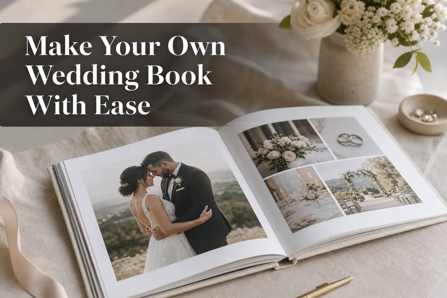 Crea il tuo fotolibro di matrimonio senza stress