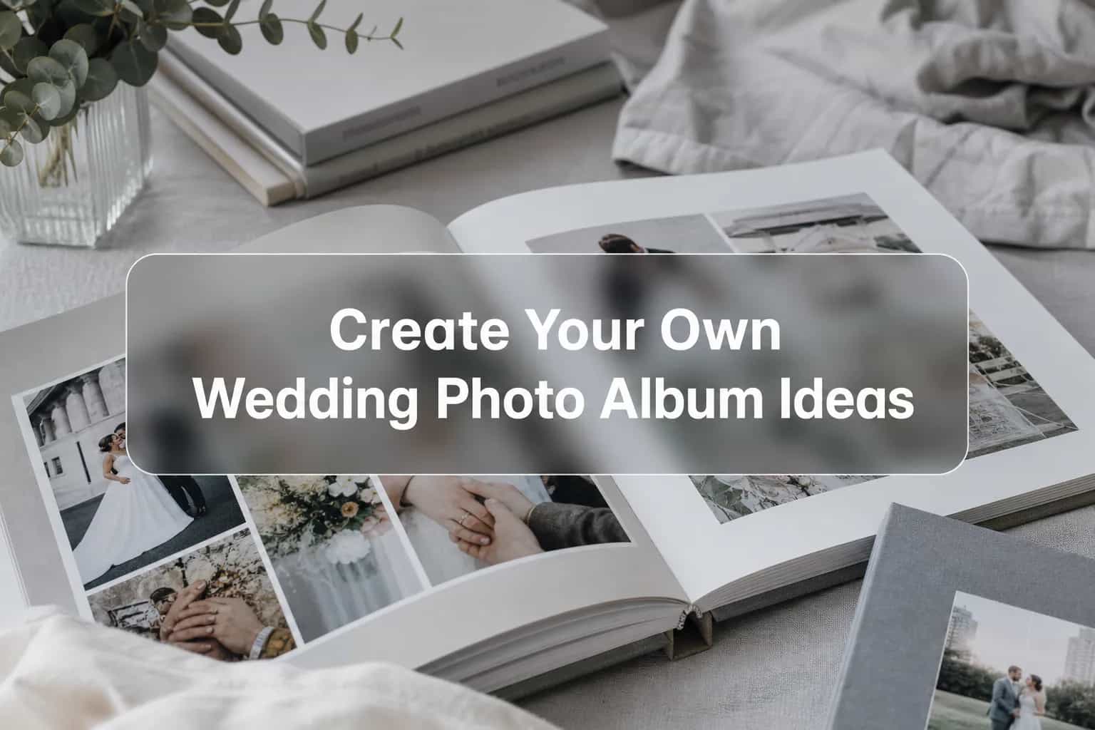 Create Your Own Wedding Photo Album Ideas