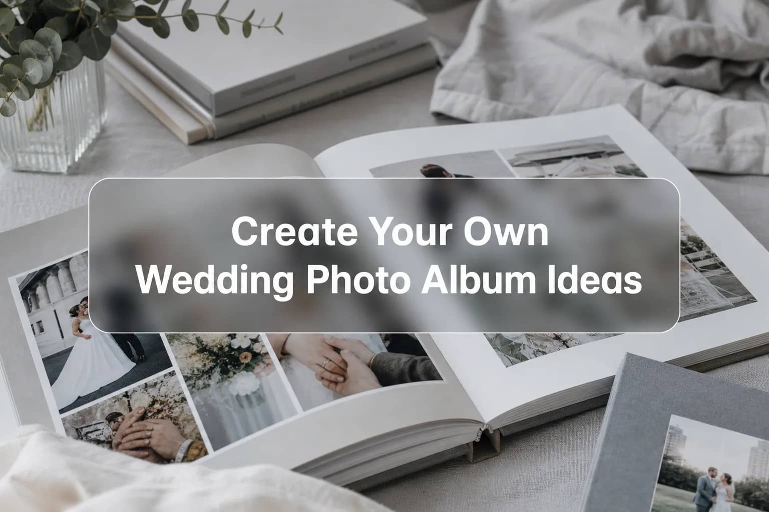 Create Your Own Wedding Photo Album Ideas