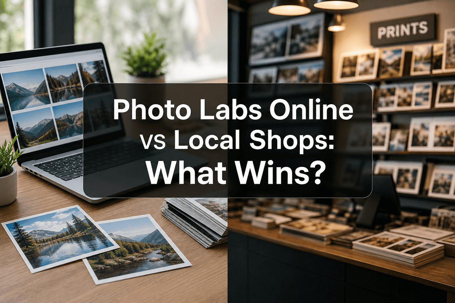Photo Labs Online vs Local Shops: What Wins?