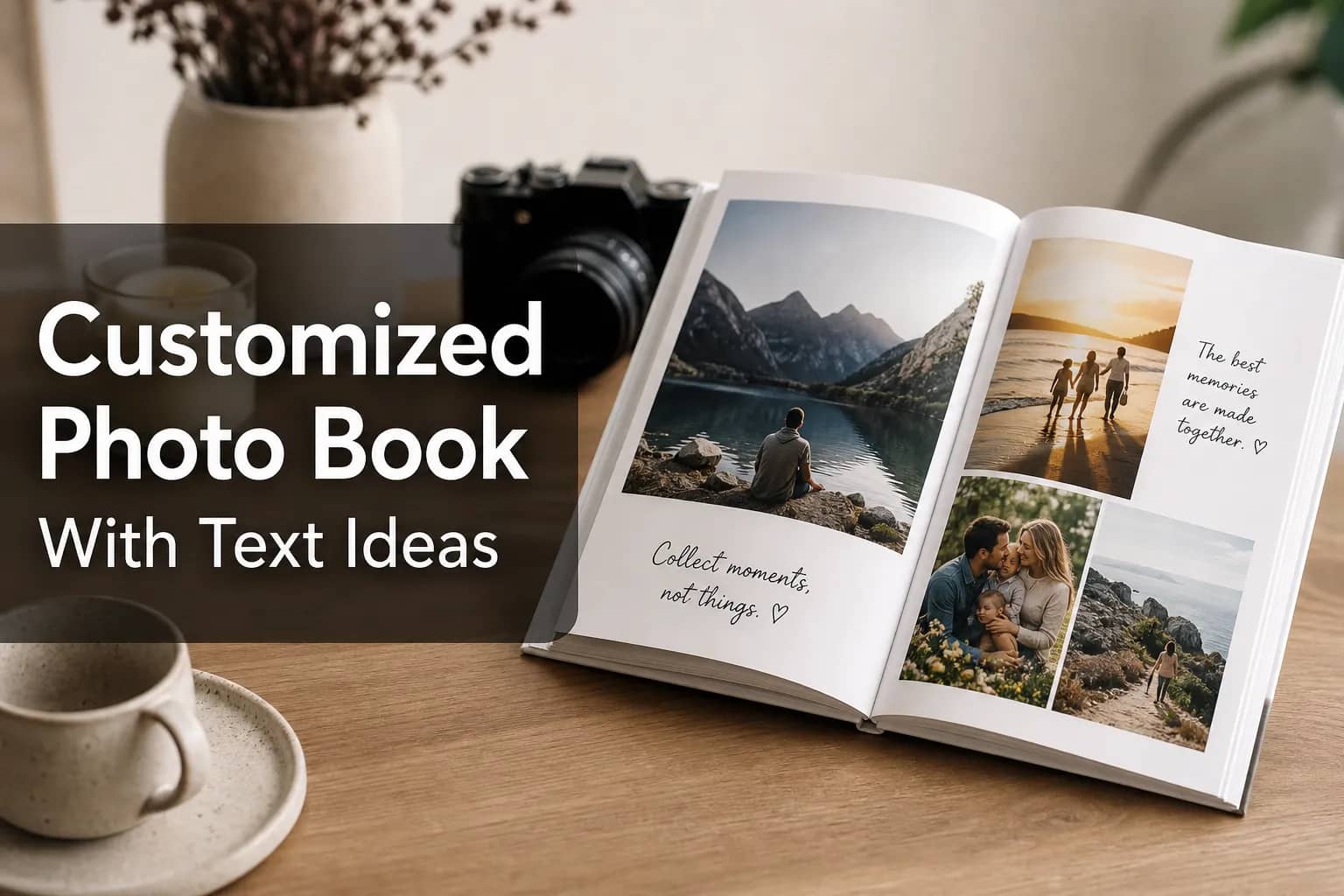 Customized Photo Book With Text Ideas