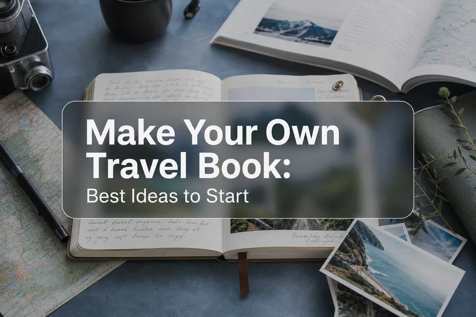 Make Your Own Travel Book: Best Ideas to Start