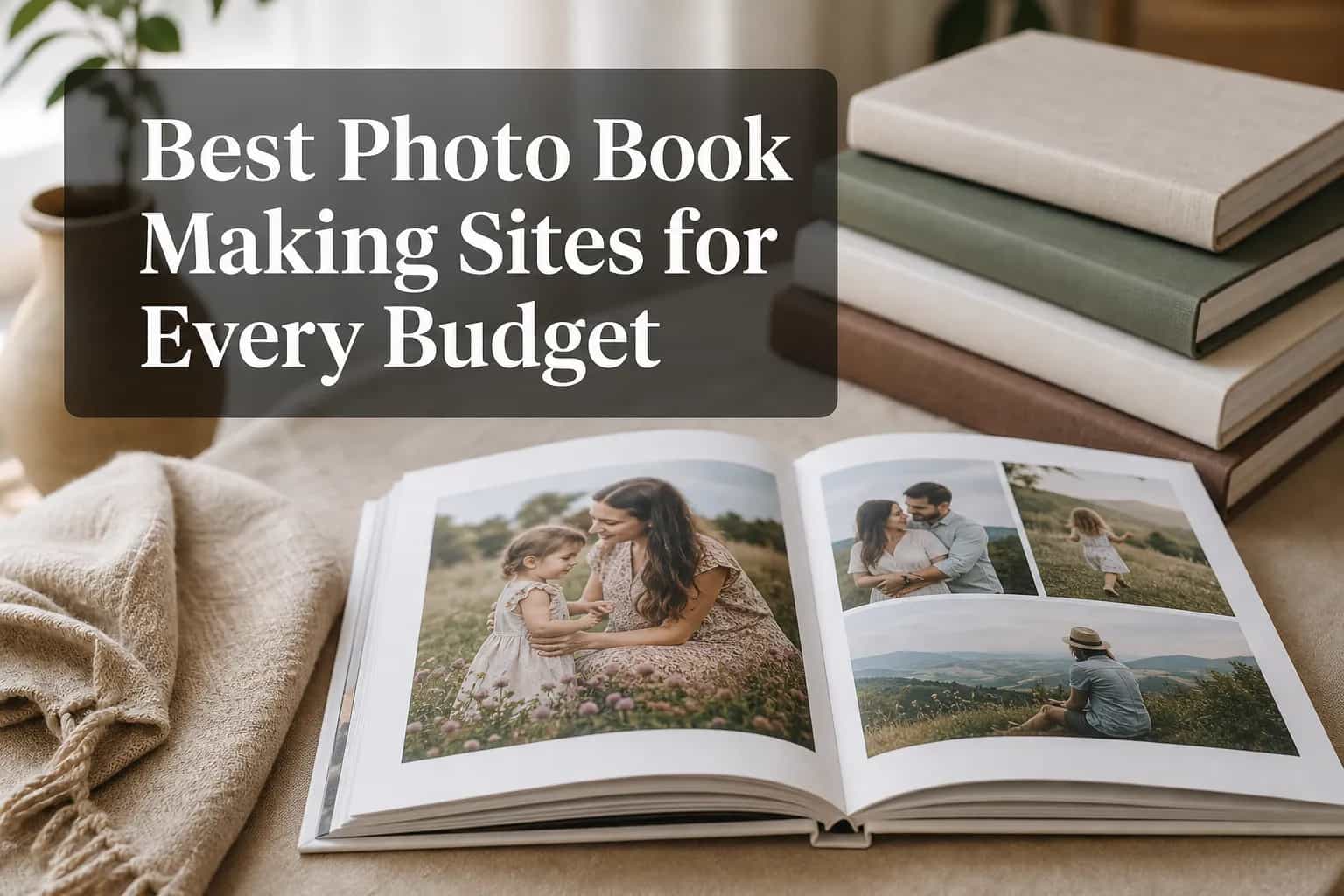 Best Photo Book Making Sites for Every Budget
