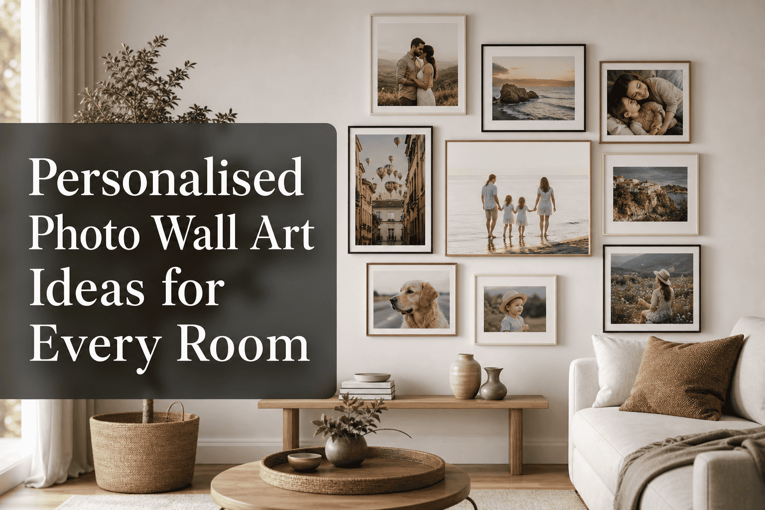 Personalised Photo Wall Art Ideas for Every Room