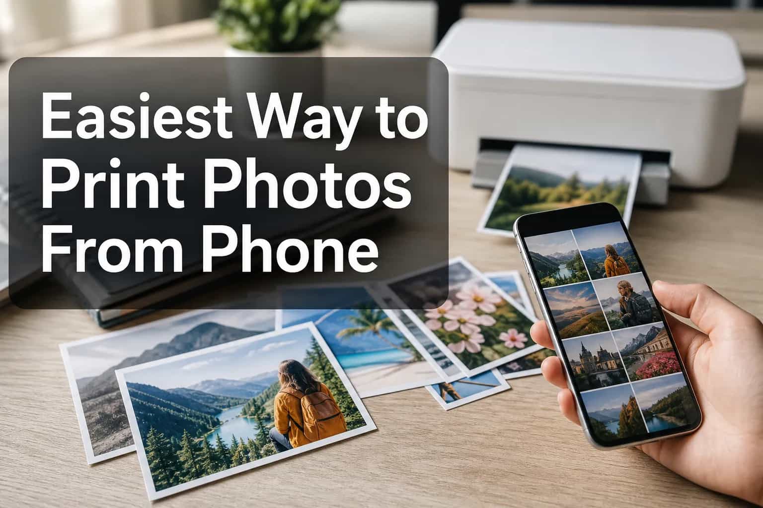 Il modo più semplice per stampare foto dal cellulare