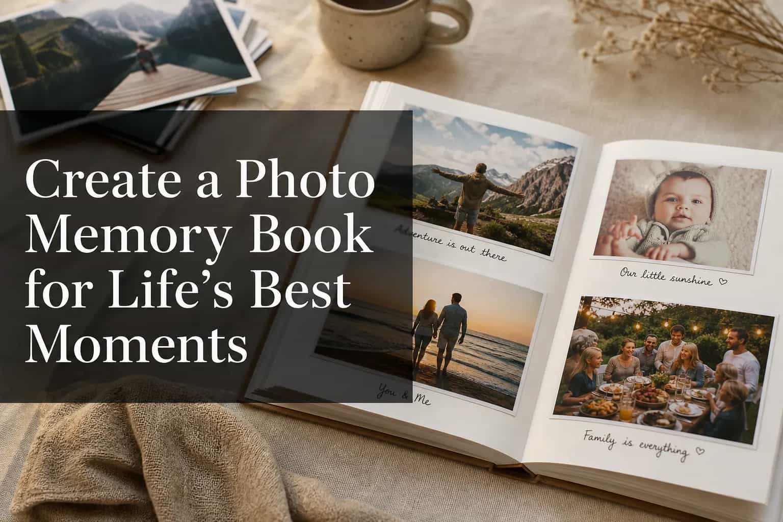Create a Photo Memory Book for Life’s Best Moments