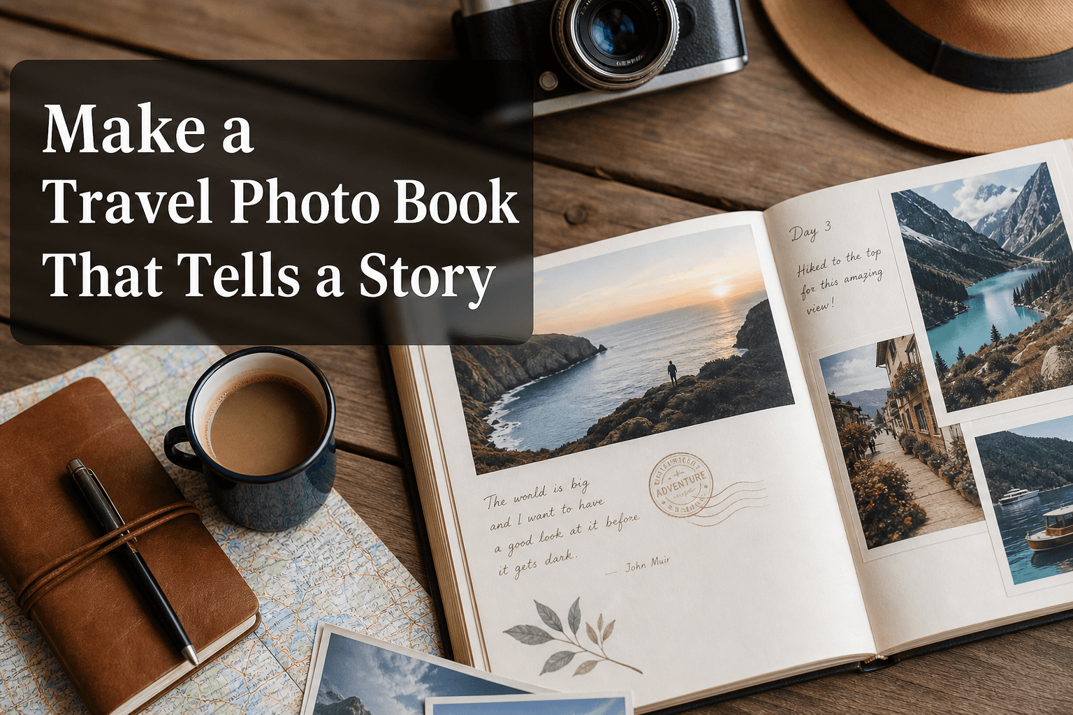 Make a Travel Photo Book That Tells a Story