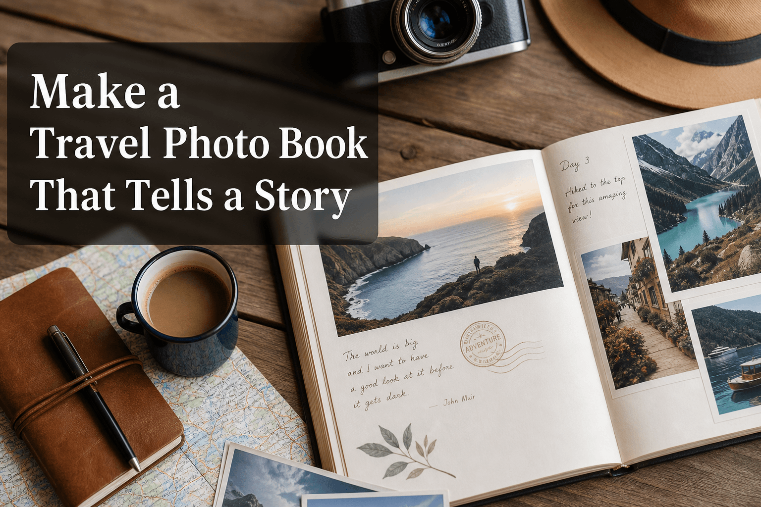 Make a Travel Photo Book That Tells a Story