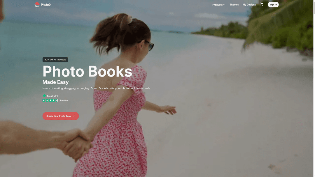 Photo9 website screenshot
